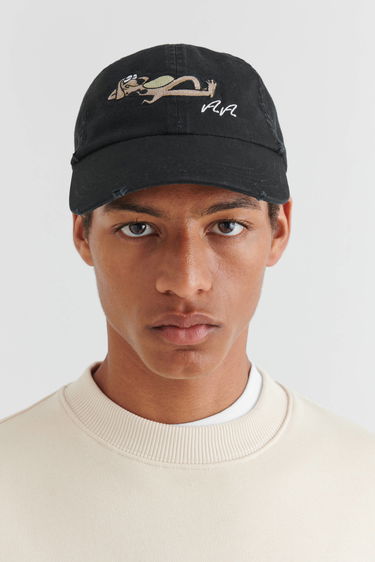 Шапка с козирка AXEL ARIGATO Wes Distressed Cap Черно | X2238001, 4
