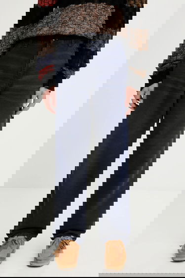 Панталони Carhartt WIP Loose Fit Trousers Simple Pant Тъмно синьо | I035643.1C4O, 0