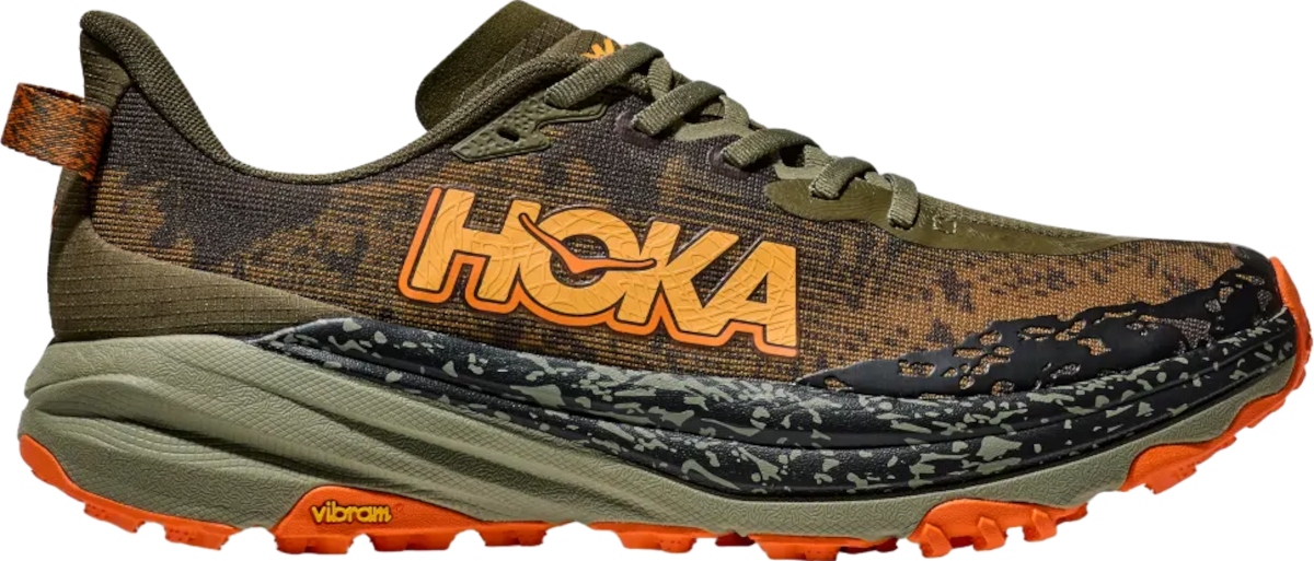 Кецове и обувки Hoka One One Speedgoat 6 Кафяво | 1147791-aql, 0