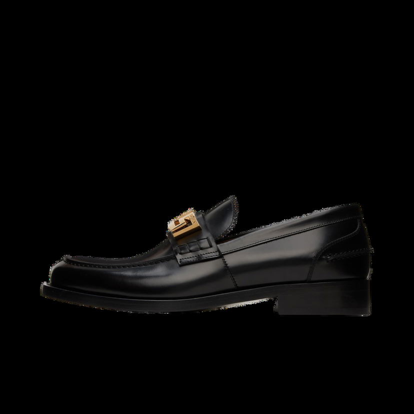 Кецове и обувки Versace 'La Greca' Loafers "Black" Черно | 1003981 1A02335