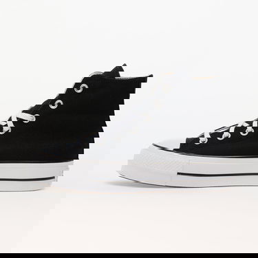 Кецове и обувки Converse Chuck Taylor All Star Lift Wide Black/ White/ White W Черно | A09194C, 0