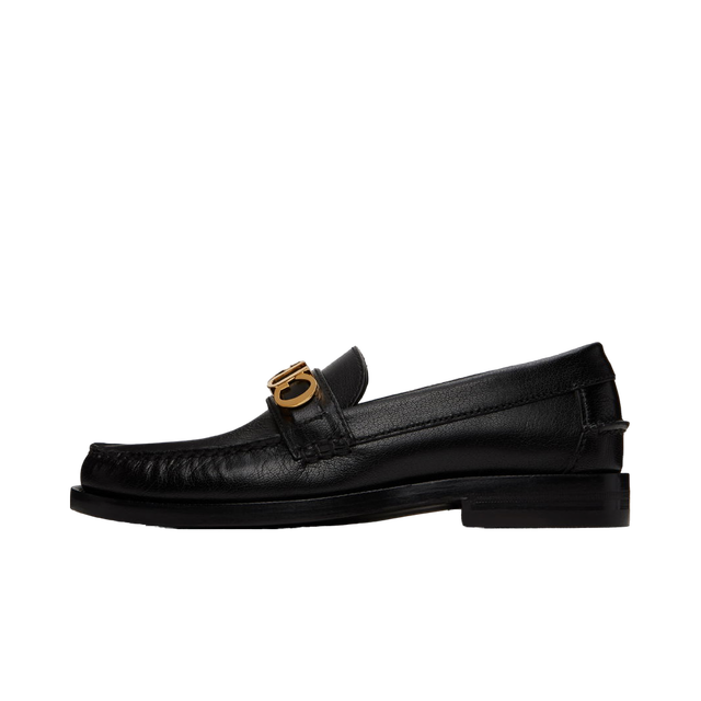 Leather Loafers "Black"