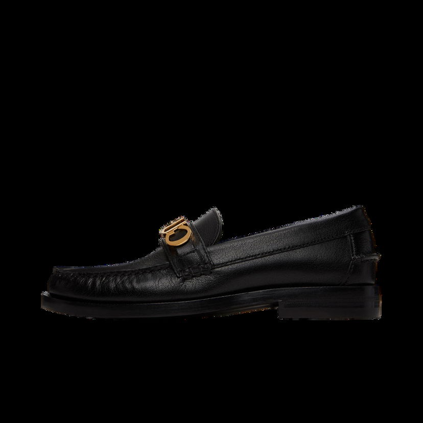 Кецове и обувки Gucci Leather Loafers "Black" Черно | 700036 D3V00