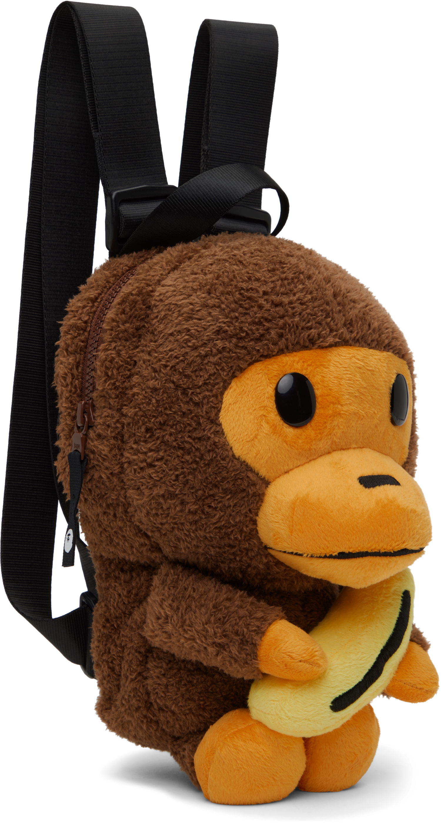 Раница BAPE A Bathing Ape Baby Milo Banana Plush Backpack Кафяво | 002BAL303004K, 1