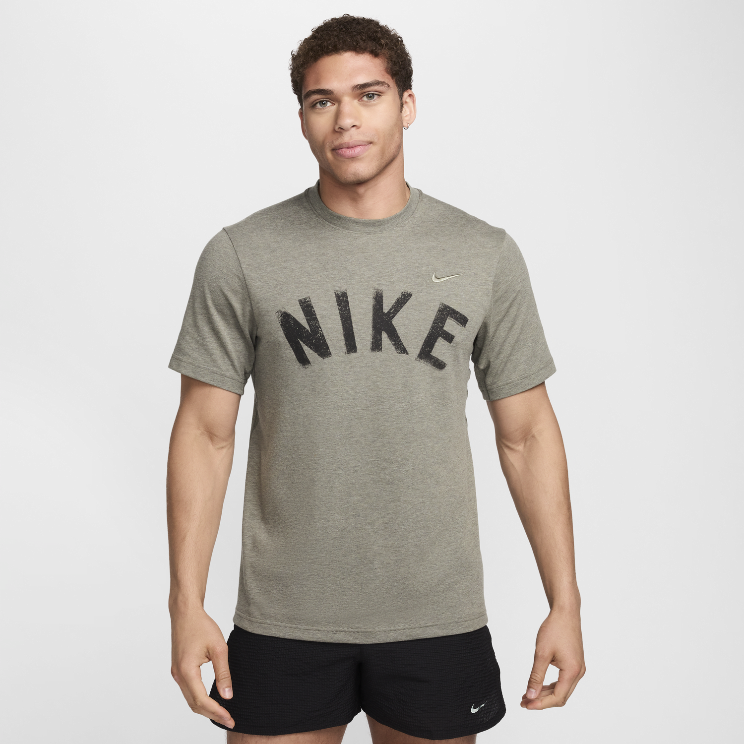 Тениска Nike Primary Swoosh Dri-FIT Сиво | FV9770-053, 0