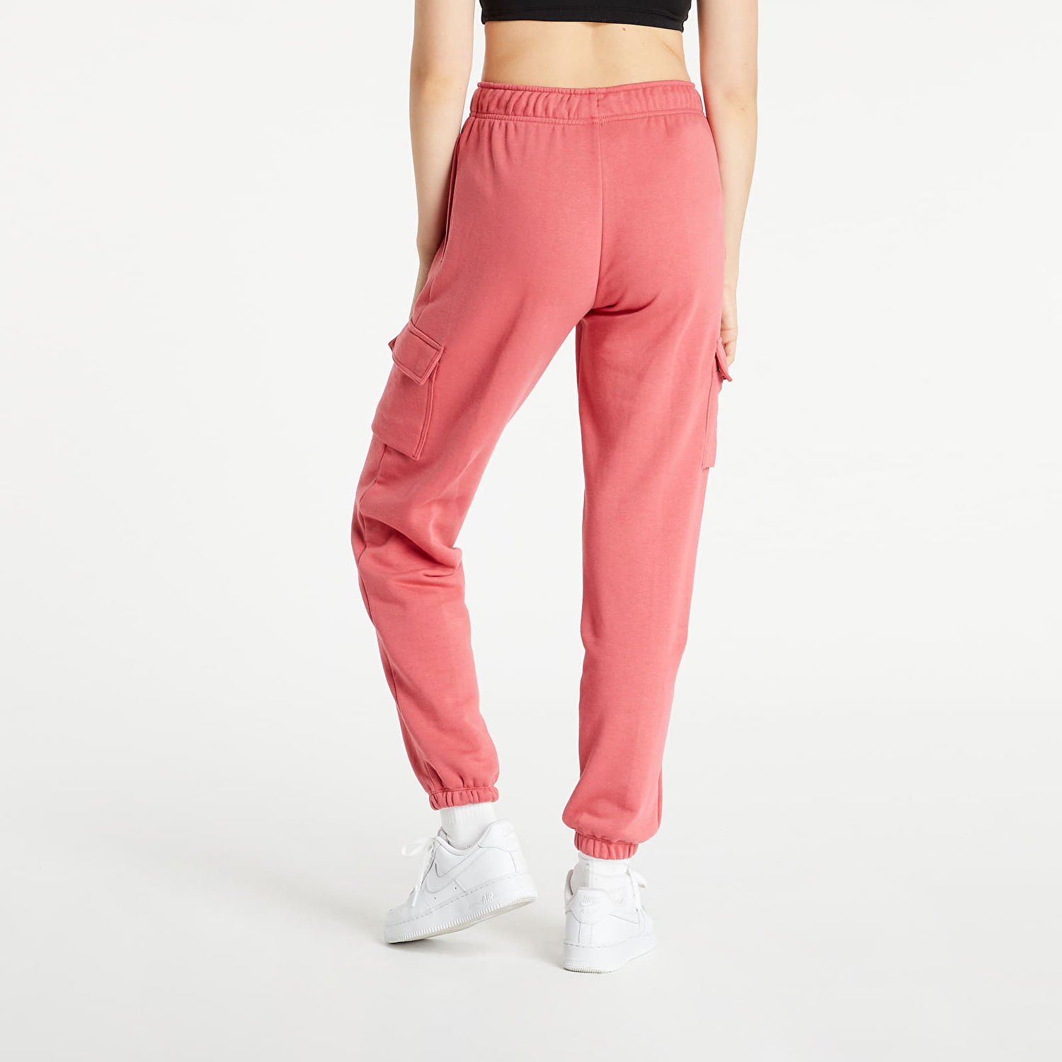Карго панталони Nike Sportswear Essential Fleece Mr Cargo Pant Розово | DD8713-622, 1