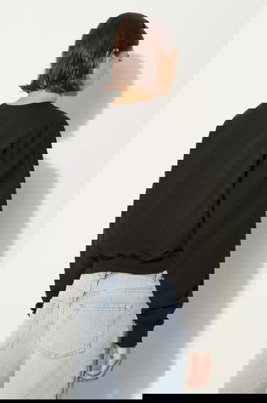 Суитчър KENZO Kenzo Flower Boke 2.0 Cropped Sweat Черно | FE62SW1664MI.99J, 2