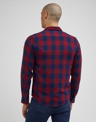 Риза Lee Regular Western Shirt Червено | 112341778:XXL, 1
