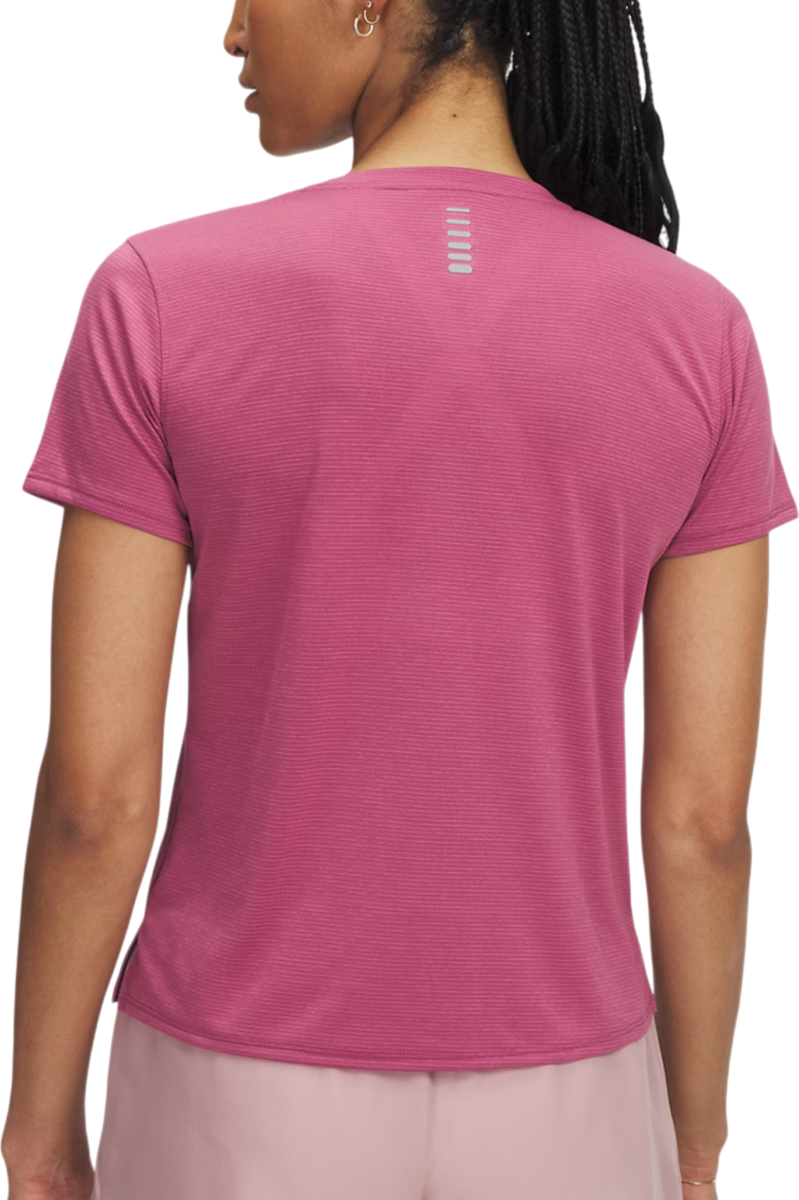 Тениска Under Armour Under Armour UA Launch Short Sleeve T-Shirt Розово | 1382434-659, 1