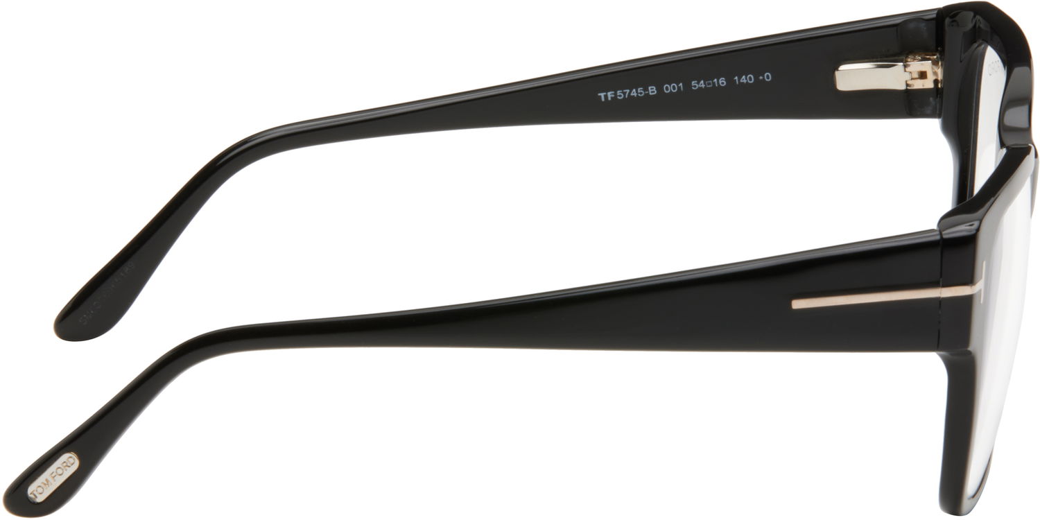 Слънчеви очила Tom Ford Tom Ford Blue Block Square Glasses Черно | FT5745-B_54001, 1