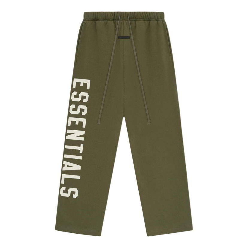 Спортни панталони Fear of God Fear of God Essentials Fleece Relaxed Sweatpants Зелено | 130BT244325F
