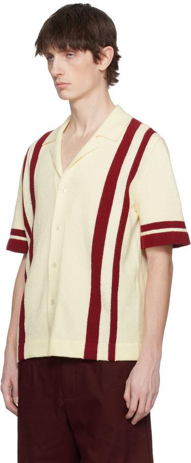 Пуловер Dolce & Gabbana Dolce&Gabbana Knitted Polo Shirt Жълто | GXVB7TJFMNA, 3