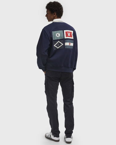 Суитчър Carhartt WIP Rugby Sweatshirt Тъмно синьо | I034592-0AG.XX, 2