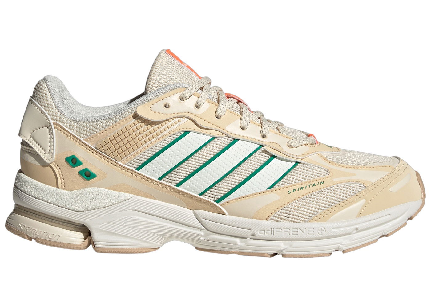 Кецове и обувки adidas Performance Spiritain 2000 Wonder White Core White Court Green Бежово | ID5409, 0