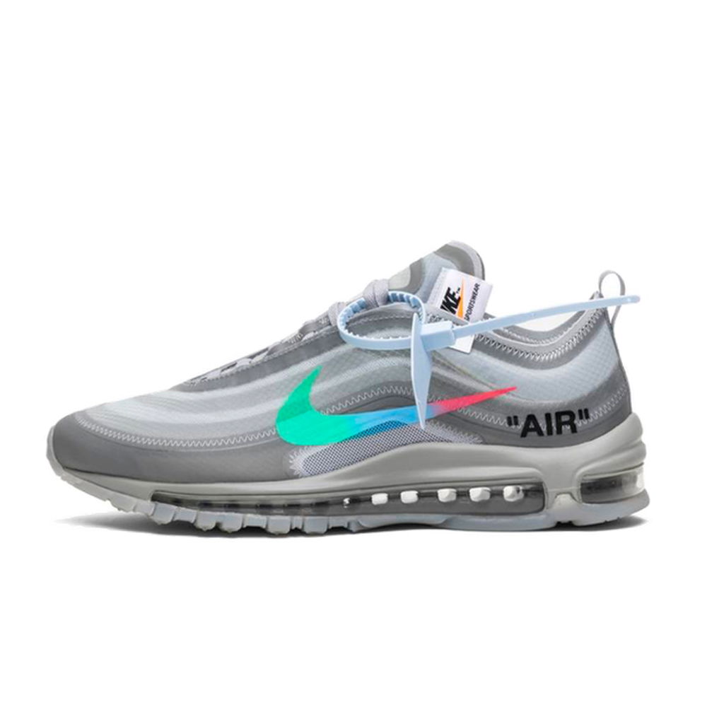 Кецове и обувки Nike Off-White x Air Max 97 "Menta" Сиво | AJ4585 101, 0