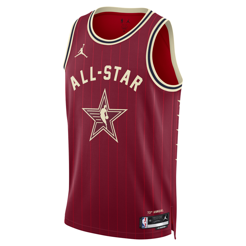 Фланелка Jordan Dri-FIT Swingman Stephen Curry 2024 All-Star Weekend Jersey Червено | FQ7732-601