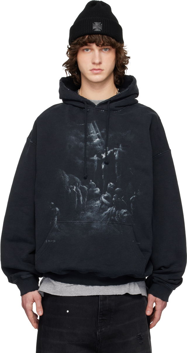 Jesus On A Cross Hoodie