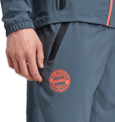 Спортни панталони adidas Performance FC Bayern Tiro 25 Competition Travel Pants Сиво | JV5344, 3
