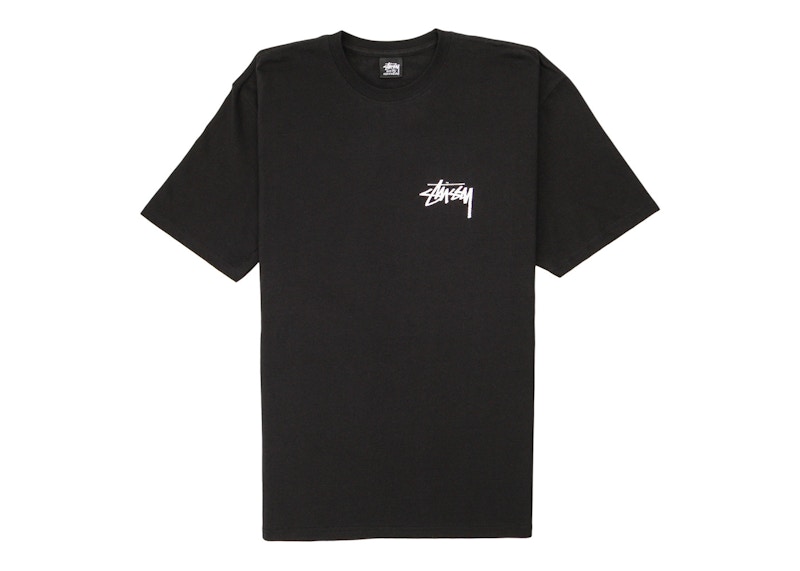 Тениска Stüssy Flower T-Shirt Черно | 1904894-BLAC