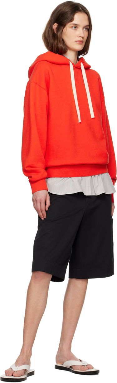 Суитчър Jil Sander Jil Sander Drawstring Hoodie Червено | J40GU0121_J20295, 3