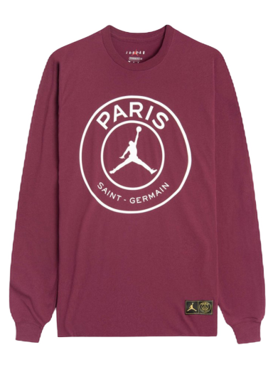 Суитчър Jordan PSG Paris Saint Germain Tee Бургунди | CK9781-610
