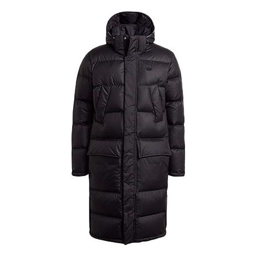 Парка adidas Originals Long Hooded Down Jacket Черно | GE1335