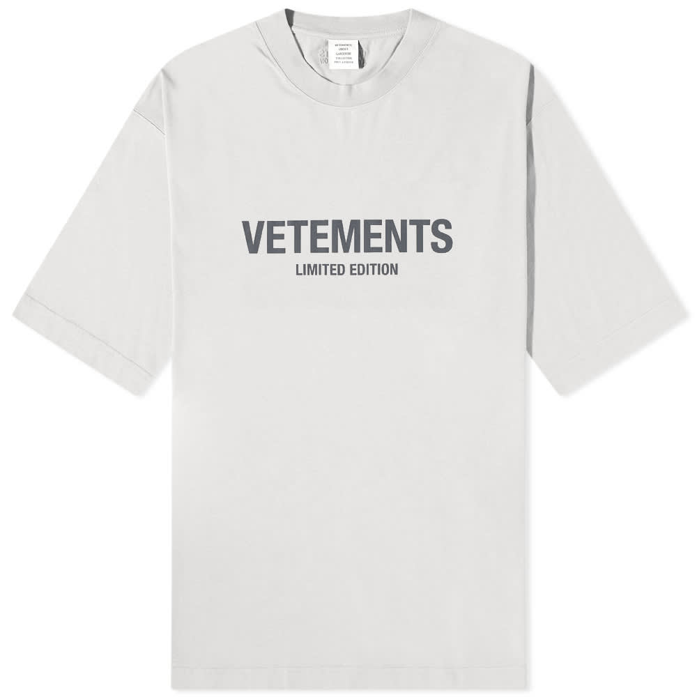 Тениска VETEMENTS Logo Tee Бяло | UE63TR700X, 0