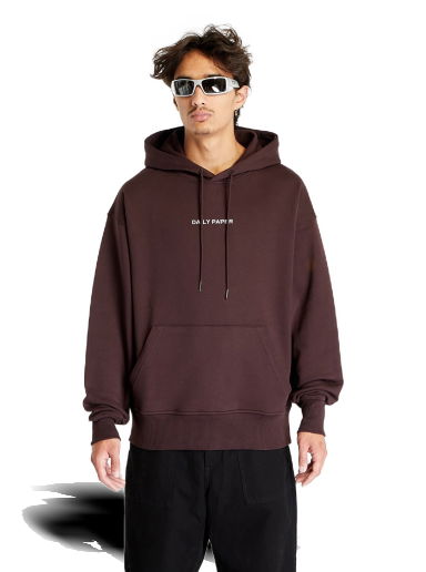 Суитчър DAILY PAPER Elevin Hoodie Syrup Brown Кафяво | 2322022