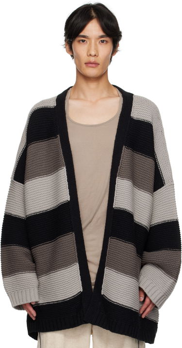 Пуловер Rick Owens Rick Owens Concordians Pitti Striped Knit Cardigan Многоцветен | RU02E1685 KWV, 0