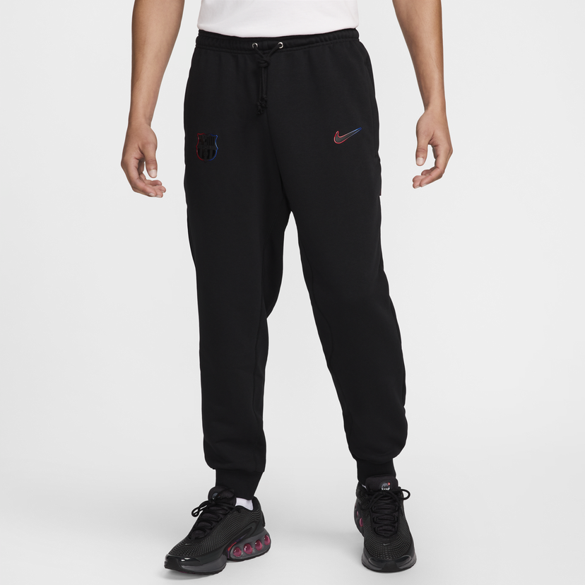 Спортни панталони Nike Dri-FIT FC Barcelona Standard Issue Trousers Черно | FQ3076-010