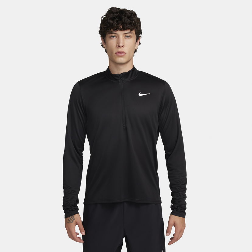 Тениска Nike Pacer Dri-FIT 1/2-Zip Running Top Черно | FQ2494-010