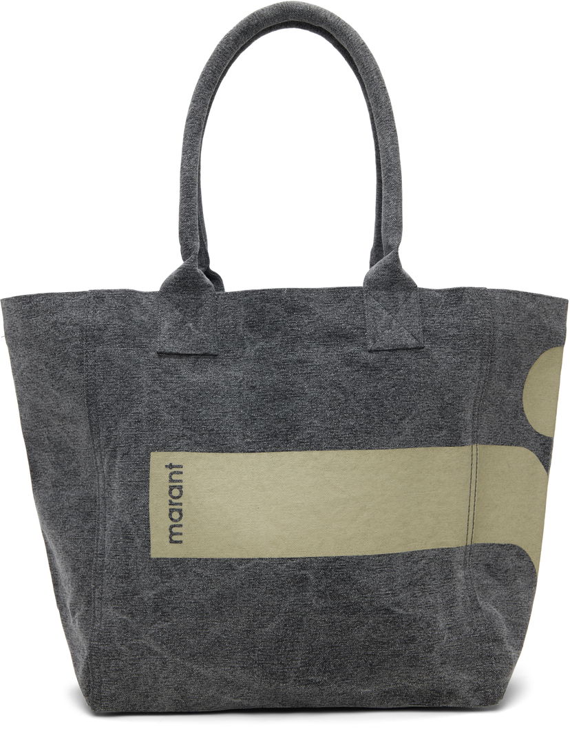 Голяма пазарска чанта ISABEL MARANT Small Yenky Tote Сиво | PM0002FB-D1X07M