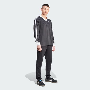 Тениска adidas Performance Adicolor Piqué Football Long Sleeve Черно | IZ4808, 2