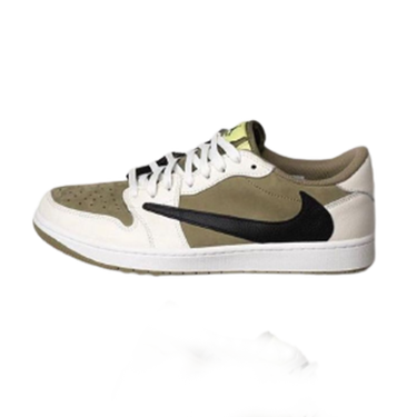 Кецове и обувки Jordan Travis Scott x Air Jordan 1 Low Golf "Olive" Зелено | FZ3124-200, 0
