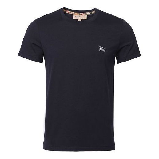 Тениска Burberry Burberry Logo Round Neck T-Shirt Тъмно синьо | 80038291, 0