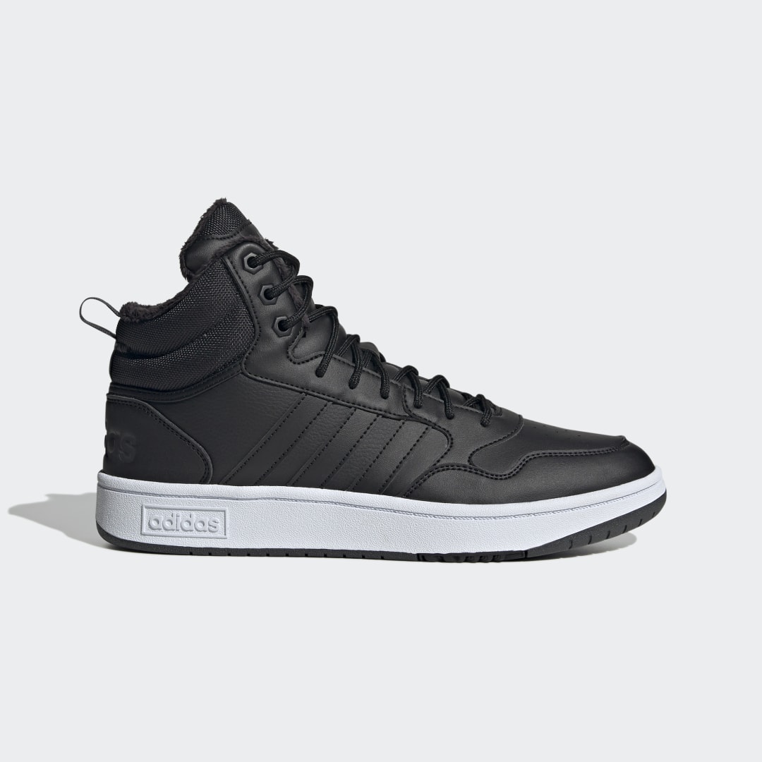 Кецове и обувки adidas Performance adidas Sportswear Hoops 3.0 Mid Lifestyle Basketball Classic Fur Lining Winterized Черно | GZ6679, 1