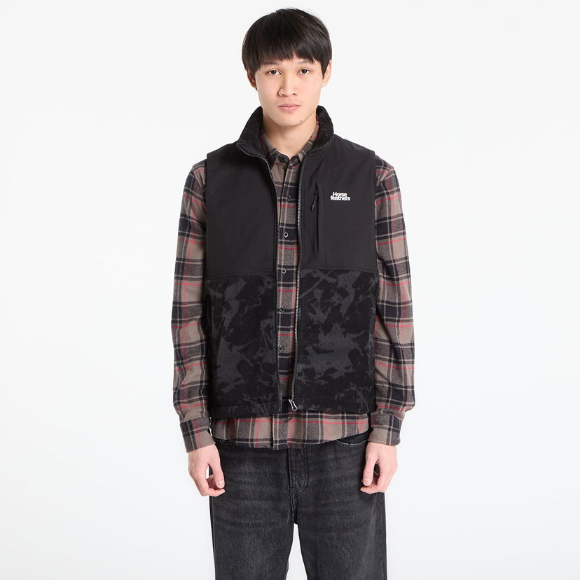 Жилетка Horsefeathers Duval Fleece Vest Черно | TM084A