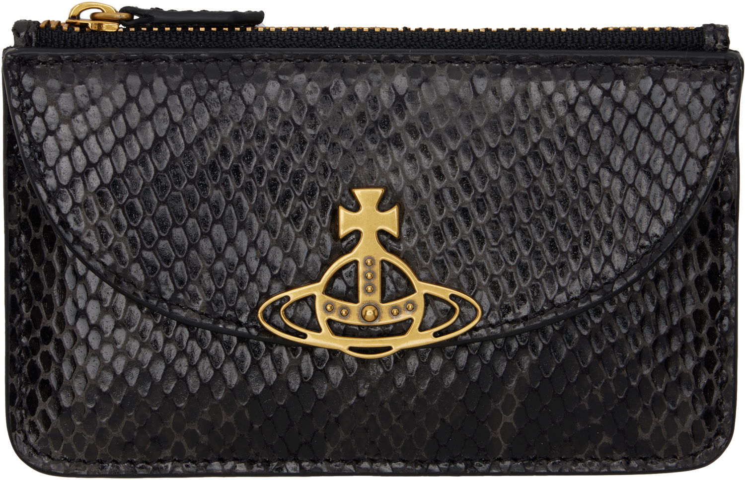 Портфейл Vivienne Westwood Half Moon Card Holder Черно | 5402000DW-L007Y-, 0