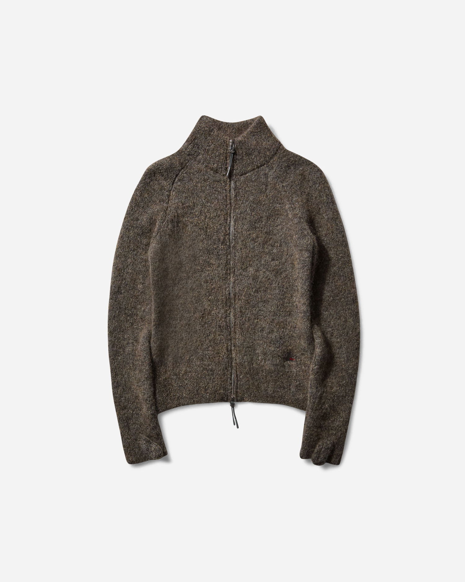 Пуловер ROA Tasna Mohair Zip Up Sweater Кафяво | RBWW062YA23 BEG0025, 1
