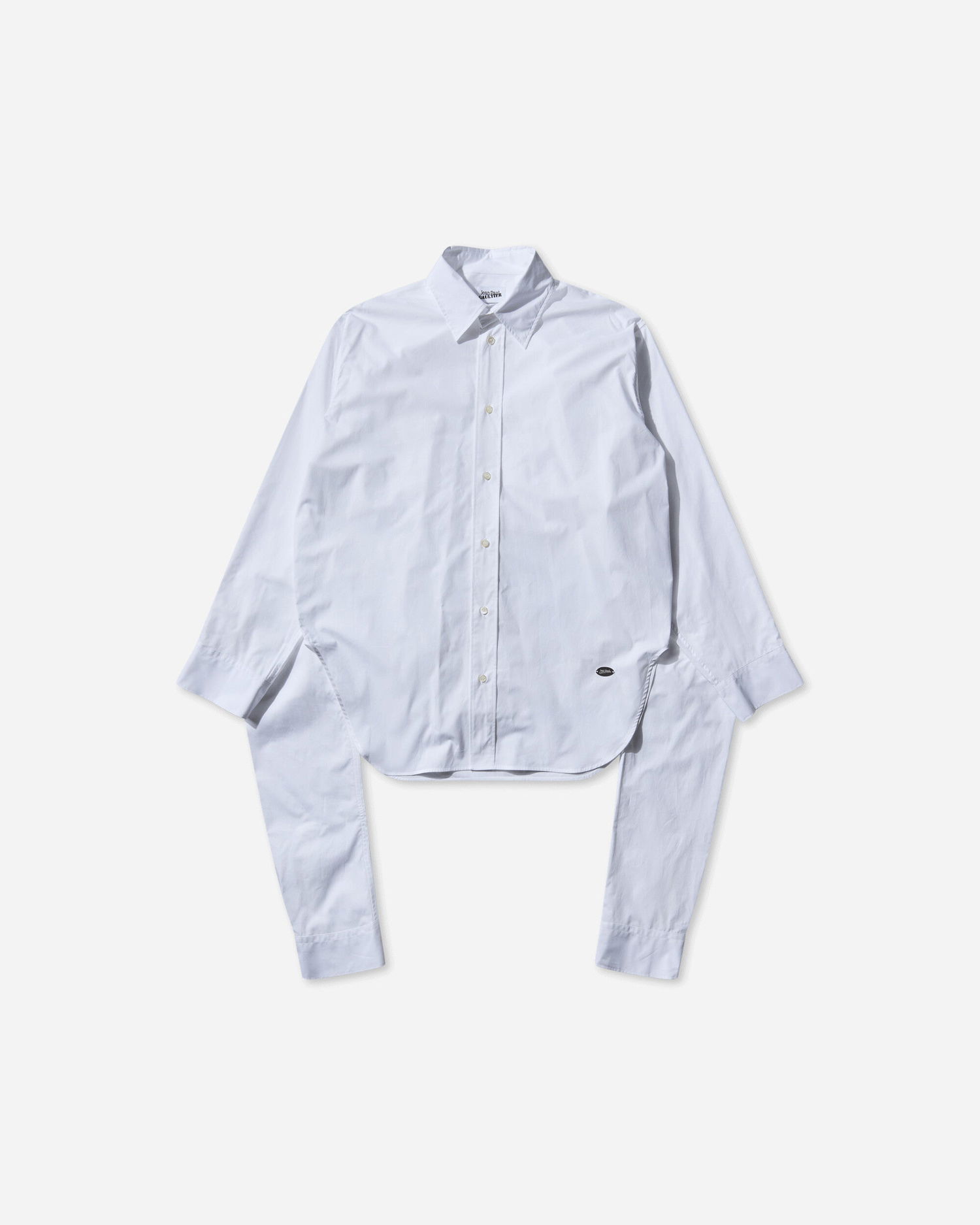 Риза Jean Paul Gaultier Oversized Shirt Бяло | 2504UST033C070 01, 1