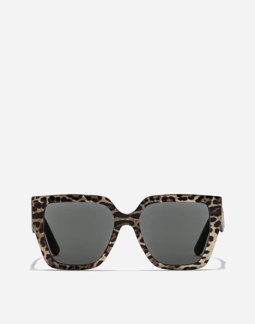 Слънчеви очила Dolce & Gabbana Crossed Leopard Print Acetate Sunglasses Многоцветен | VG4438VP3879V000