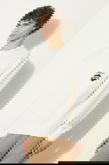 Суитчър Carhartt WIP Heart Train Pocket Crewneck Sweatshirt Бяло | I033932.D6XX, 3