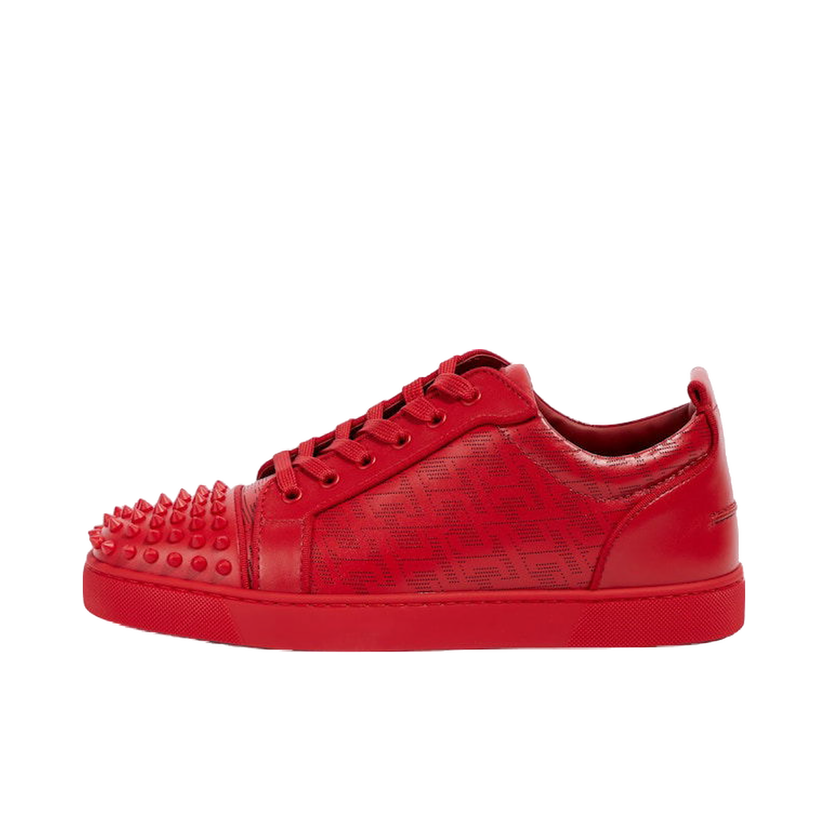 Кецове и обувки Christian Louboutin Louboutin Louis Junior Spikes Orlato Червено | 1230206 R264
