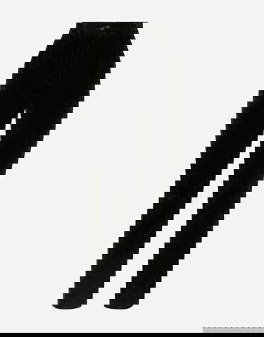 Панталони Dolce & Gabbana Tailored Velvet Tuxedo Pants Черно | FTC71TFUVG7N0000_1, 0