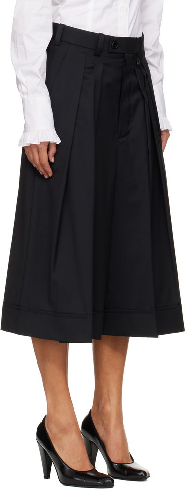 Панталони Vivienne Westwood Vivienne Westwood Pleated Culottes Черно | 3F01000C-W01A2-, 1