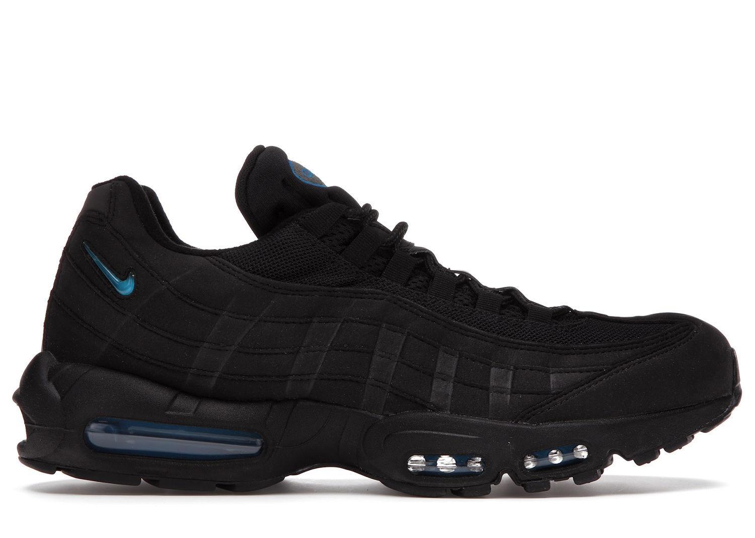 Кецове и обувки Nike Air Max 95 Black Imperial Blue atmos Exclusive Черно | CJ7553-001, 0
