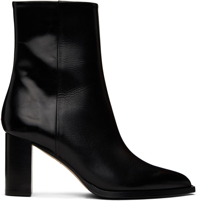 Aeyde Gloria Leather Block Heel Boots
