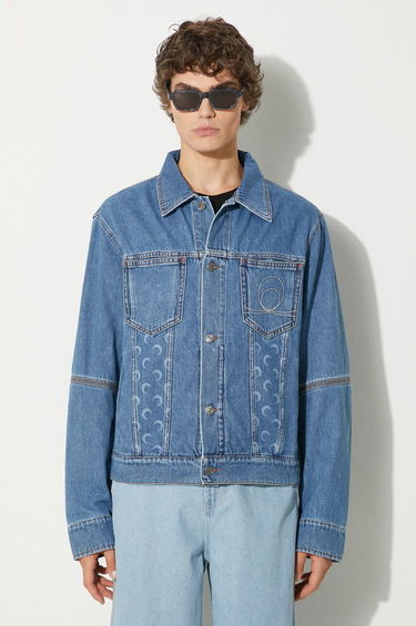 Яке Marine Serre Denim Trucker Jacket Синьо | MJA063A, 0