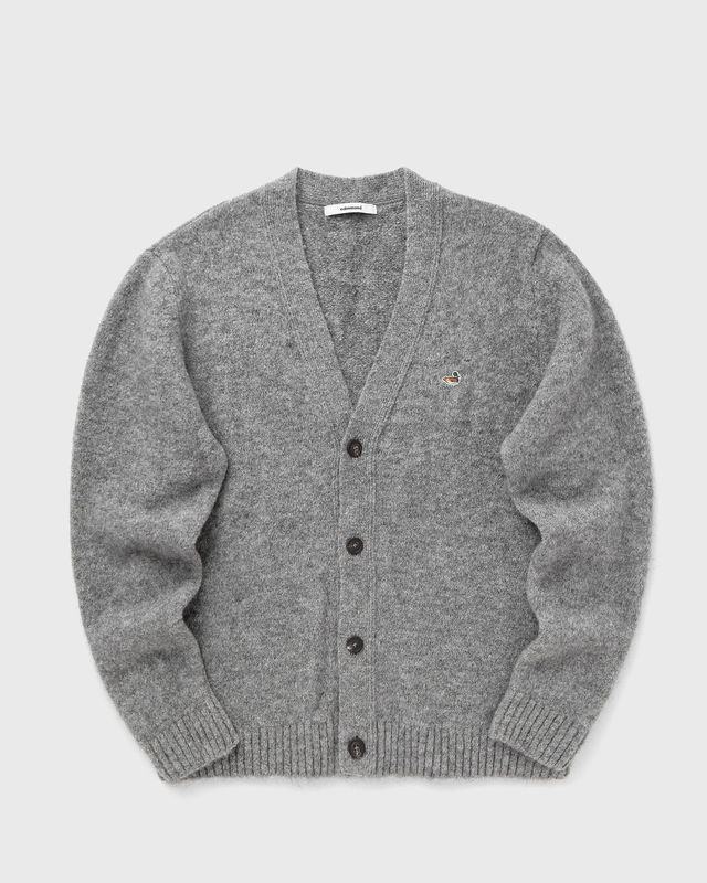Duck Patch V-Neck Knit Cardigan