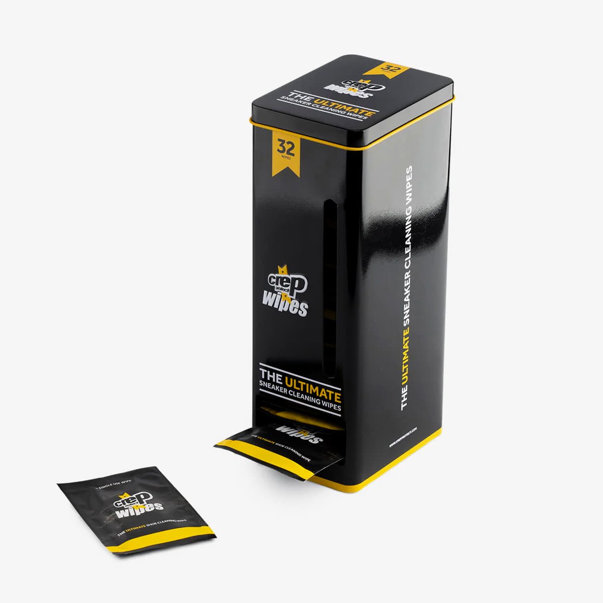 Грижа за обувките CREP Protect The Ultimate Sneaker Cleaning Wipes 32-Pack Черно | Crep Wipes 32 Pack, 0